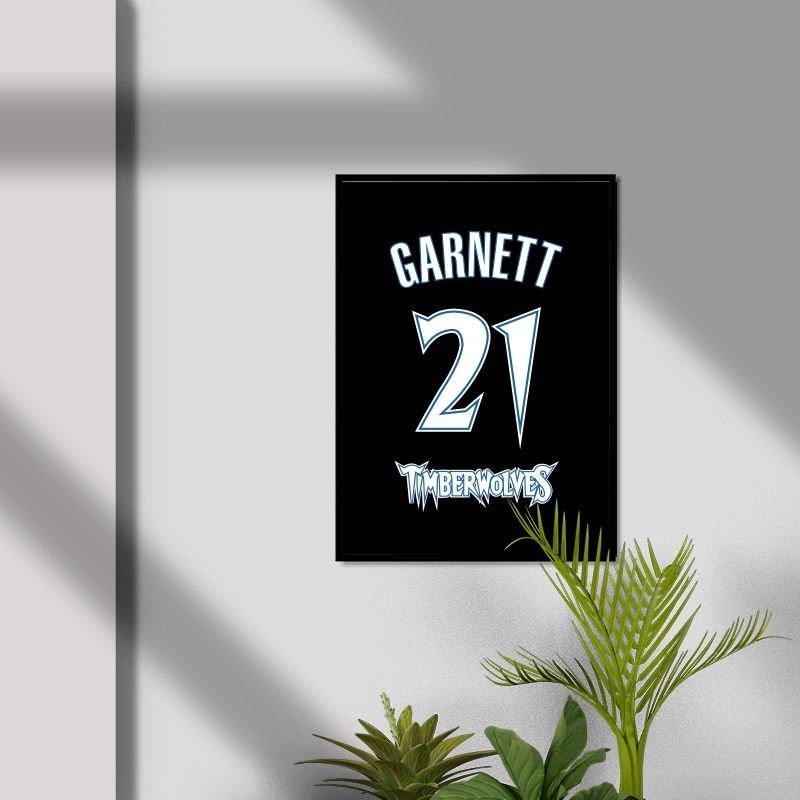 Kevin Garnett Forma Poster