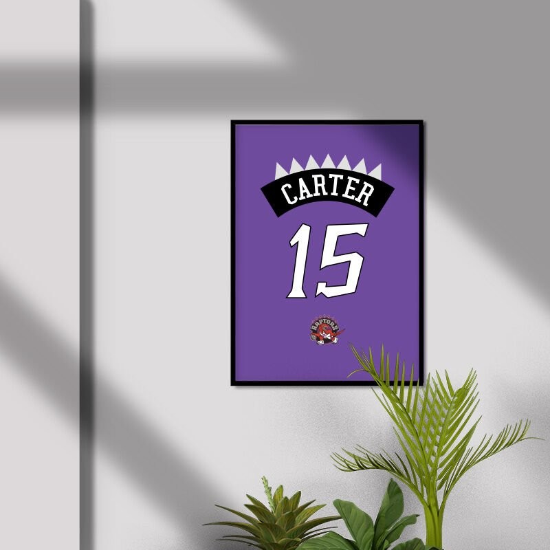 Vince Carter Basketbol Forma Poster