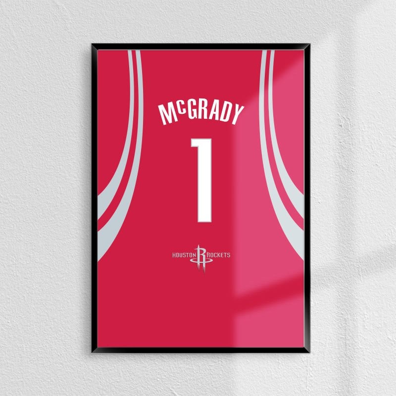 Tracy McGrady Basketbol Forma Poster