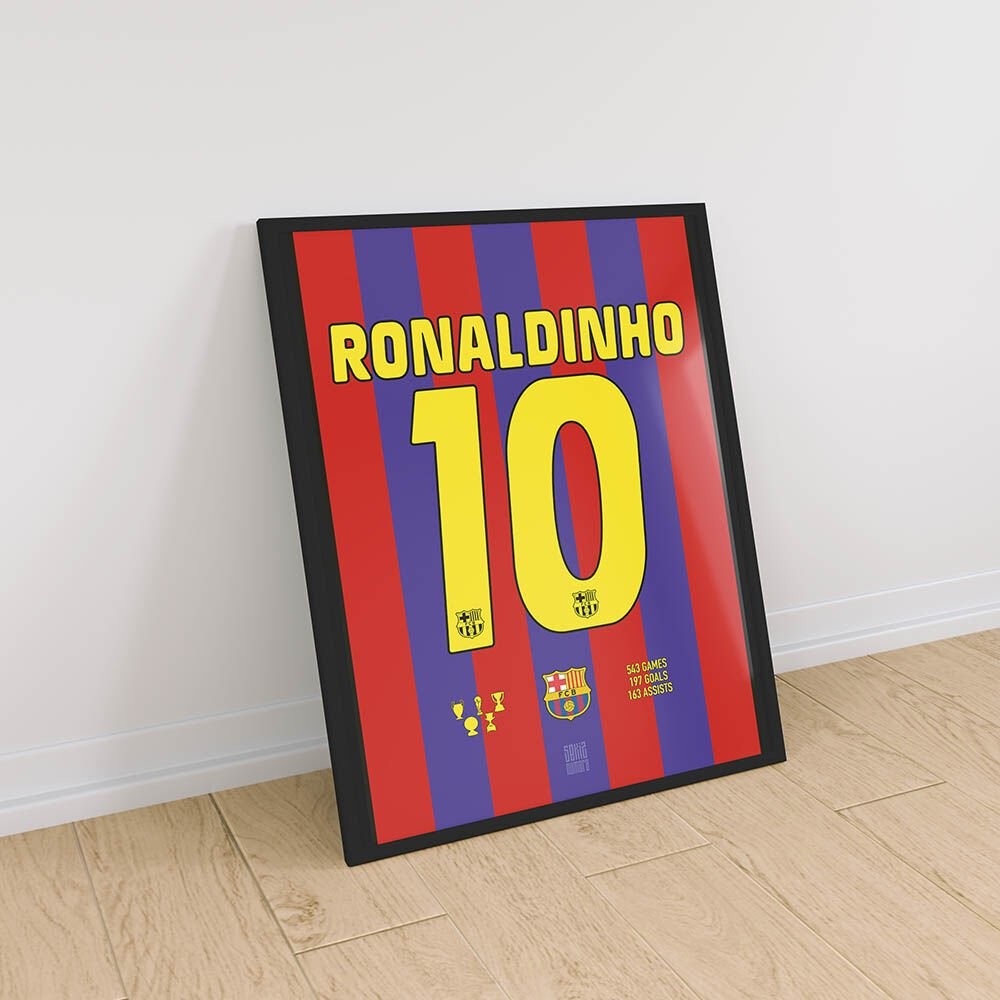 Ronaldinho 10 Poster
