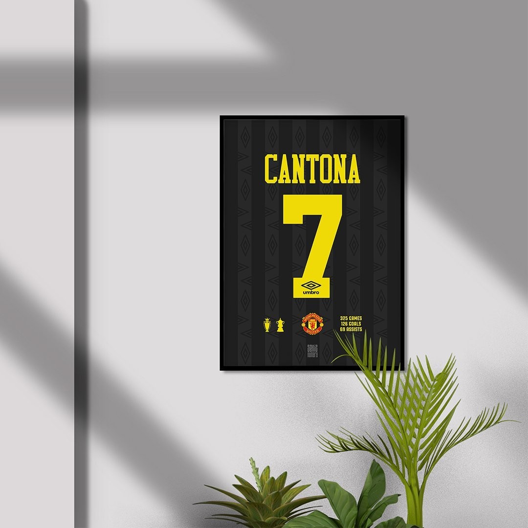 Eric Cantona Forma Poster