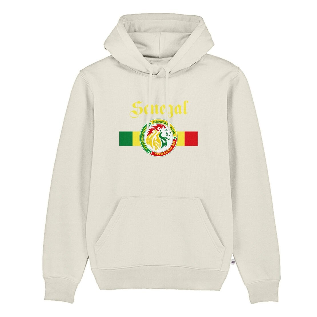 Senegal Dünya Kupası 2022 Font Sweatshirt