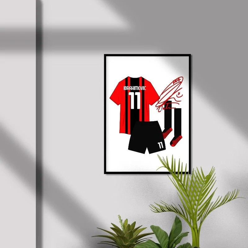 Zlatan Ibrahimovic Forma Kit Poster
