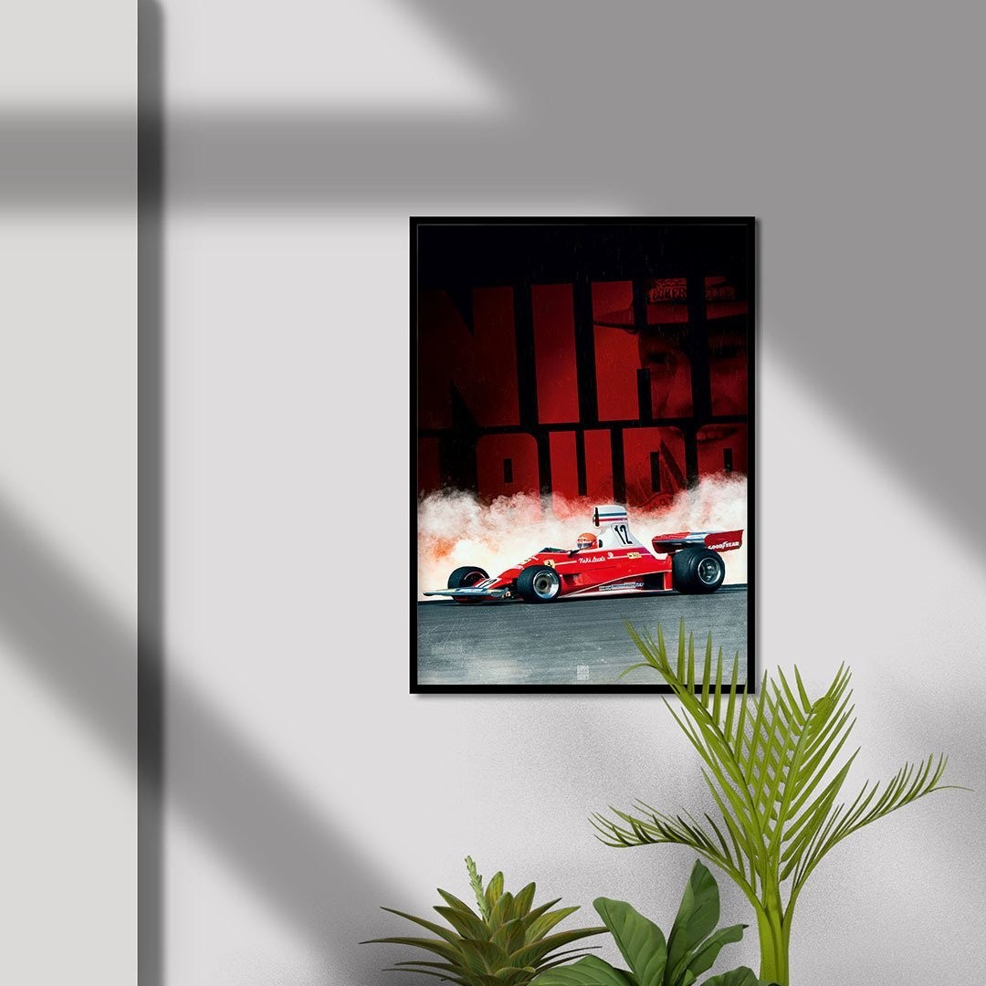 Niki Lauda Poster