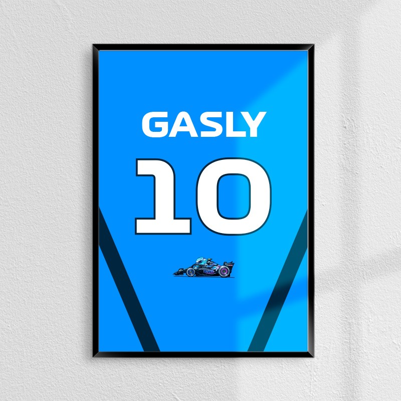 Pierre Gasly 10 Poster