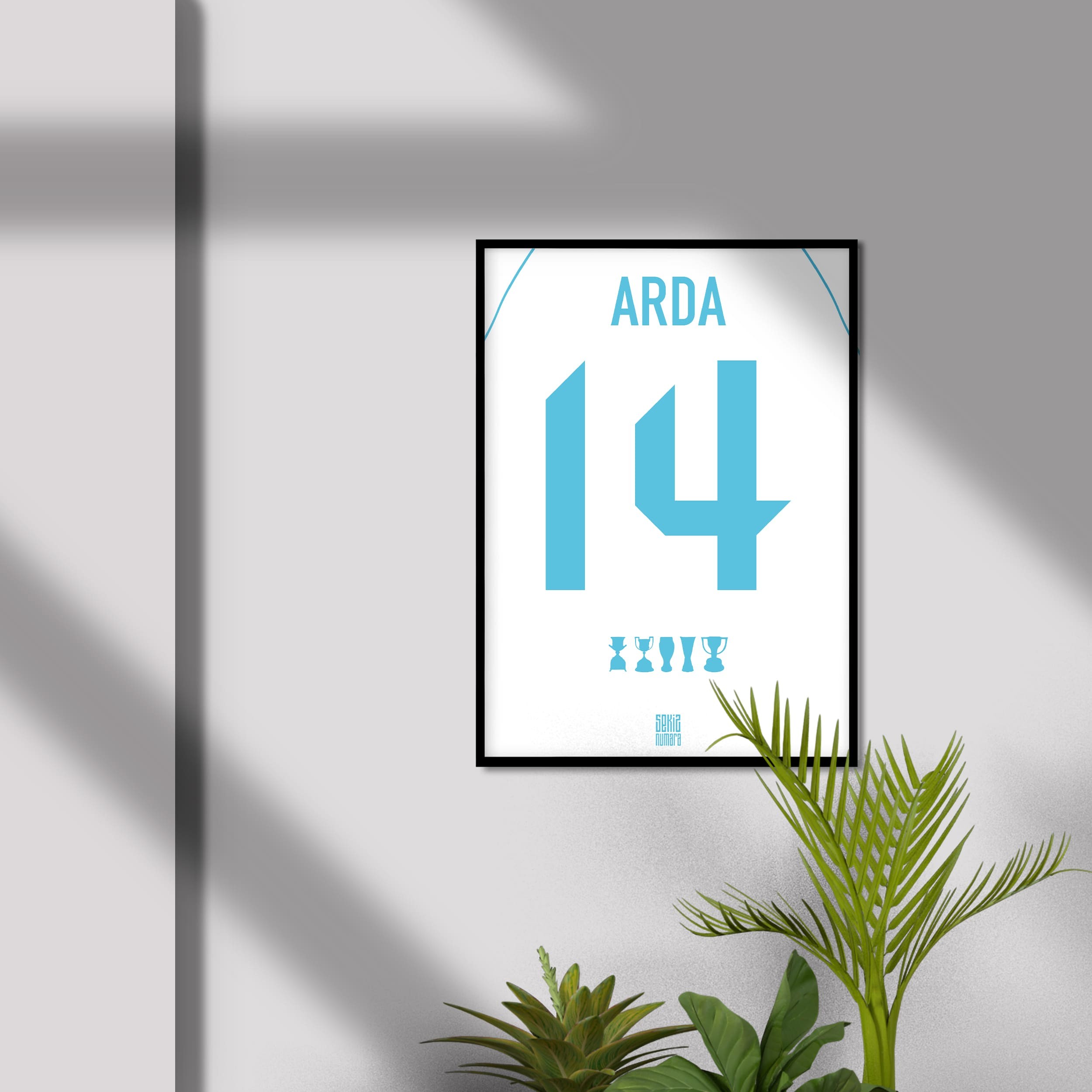 Arda Turan 2008 Milli Takım Forma Poster
