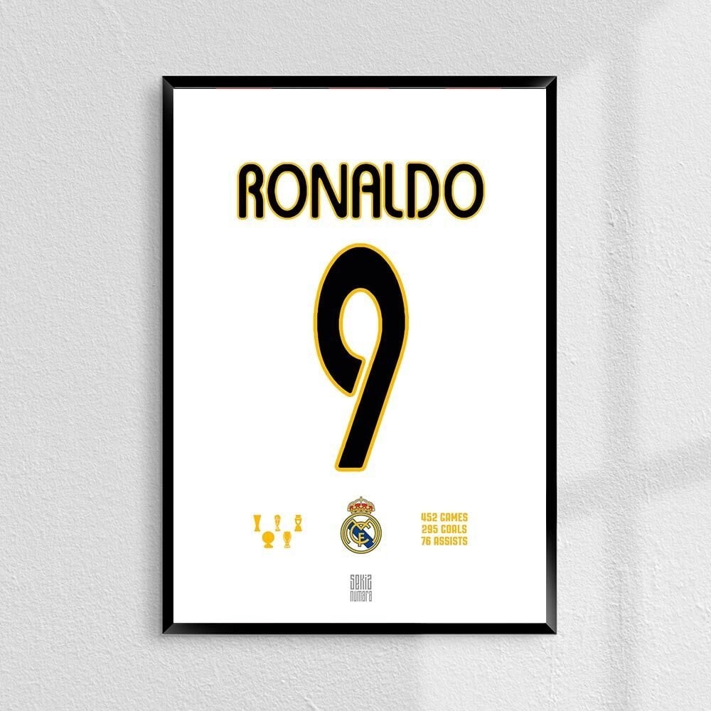 Ronaldo Kraliyet Forma Poster