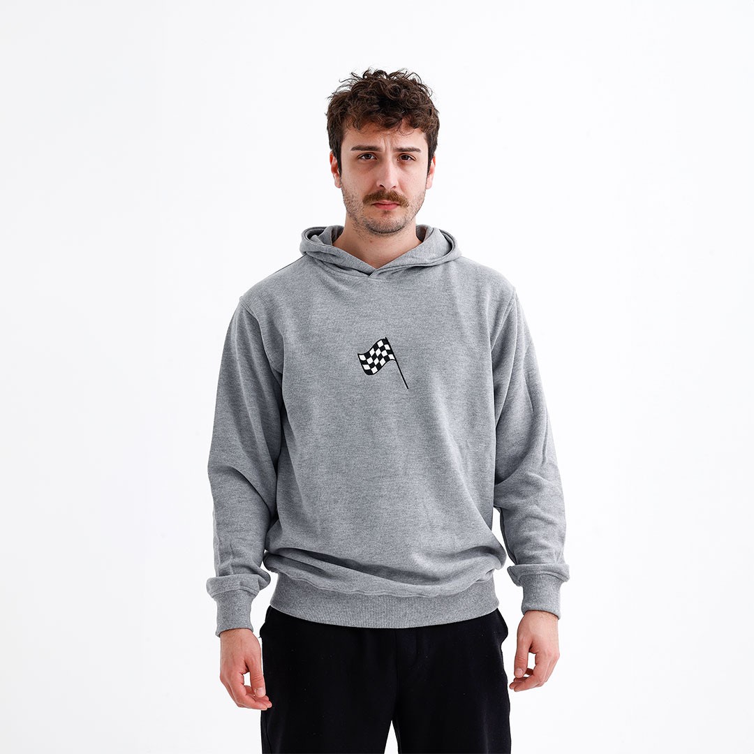 Damalı Bayrak Premium Sweatshirt