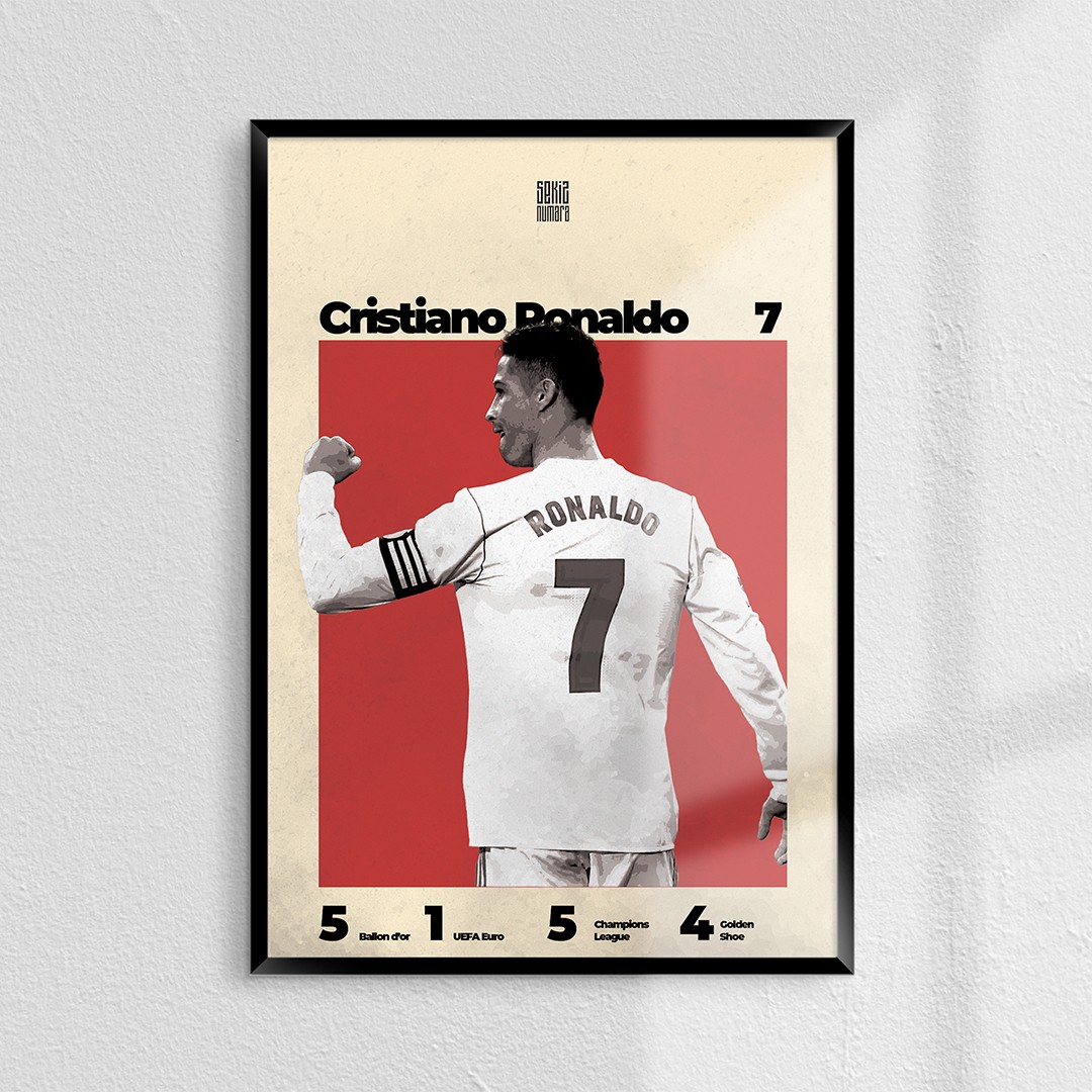 Cristiano Ronaldo Granit Poster