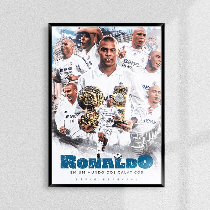 Ronaldo Madrid Fenotablo Poster