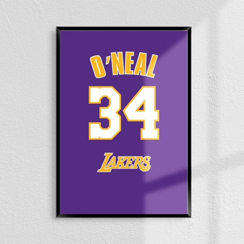 Shaquille O'Neal 34 Poster
