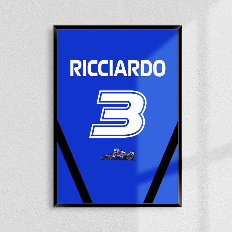 Daniel Ricciardo 3 Poster
