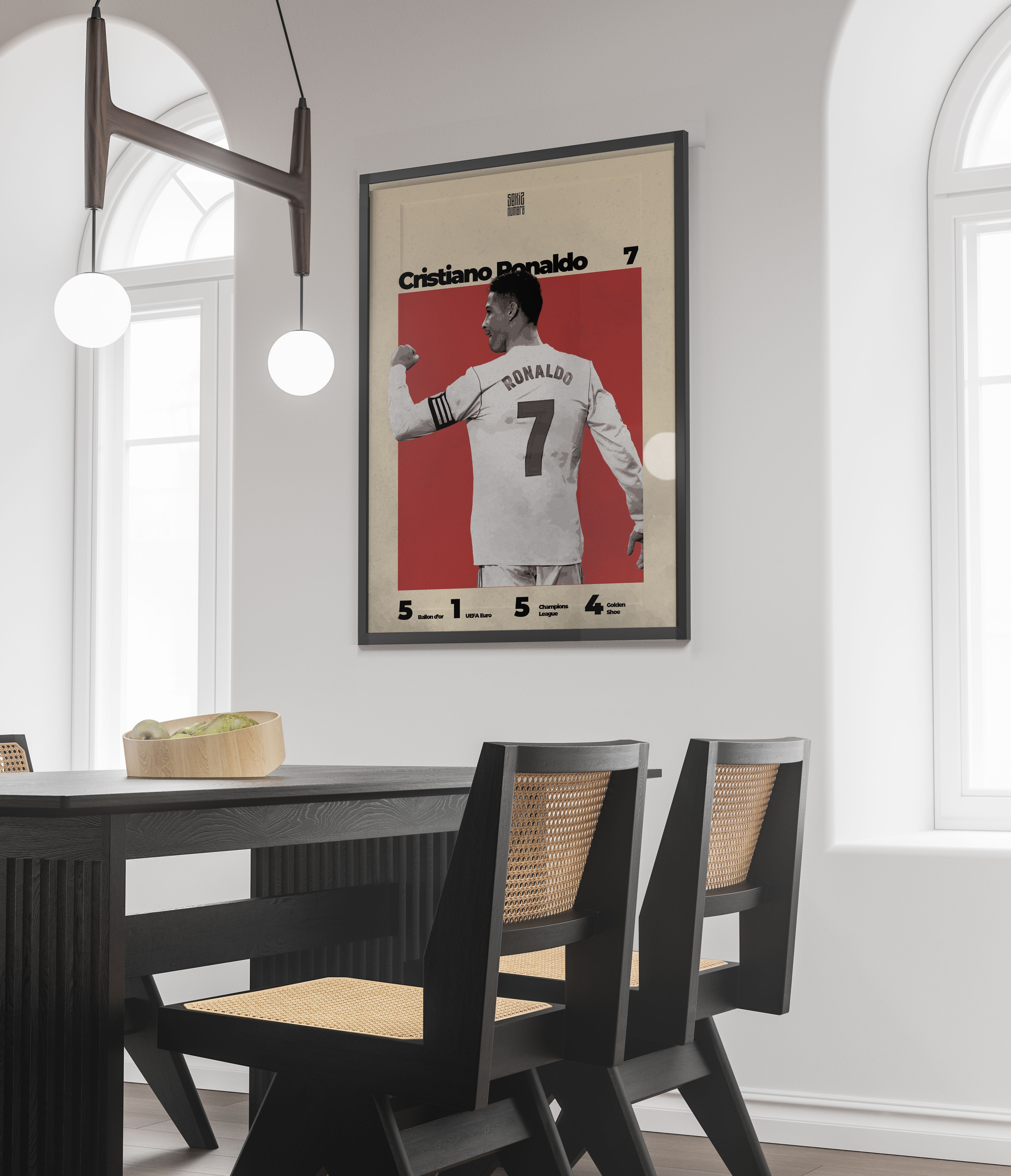 Cristiano Ronaldo Granit Poster