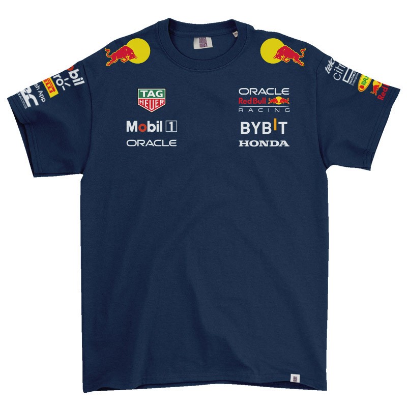 Red Bull Lacivert Takım Tişörtü