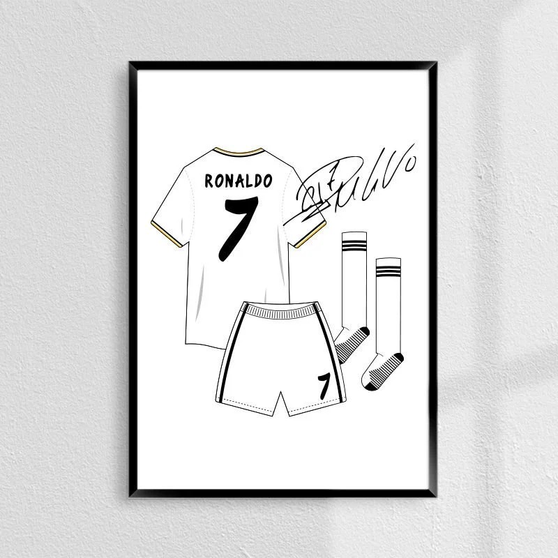Cristiano Ronaldo Forma Kit Poster