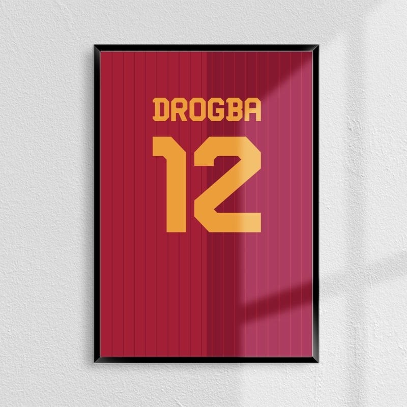 Didier Drogba Forma Poster