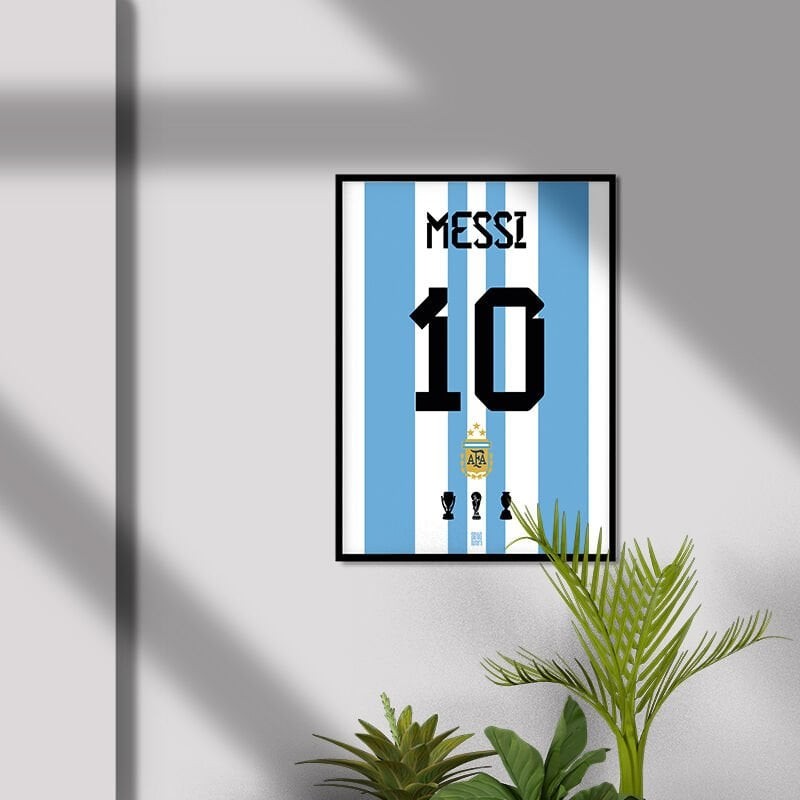 Lionel Messi 10 Forma Poster