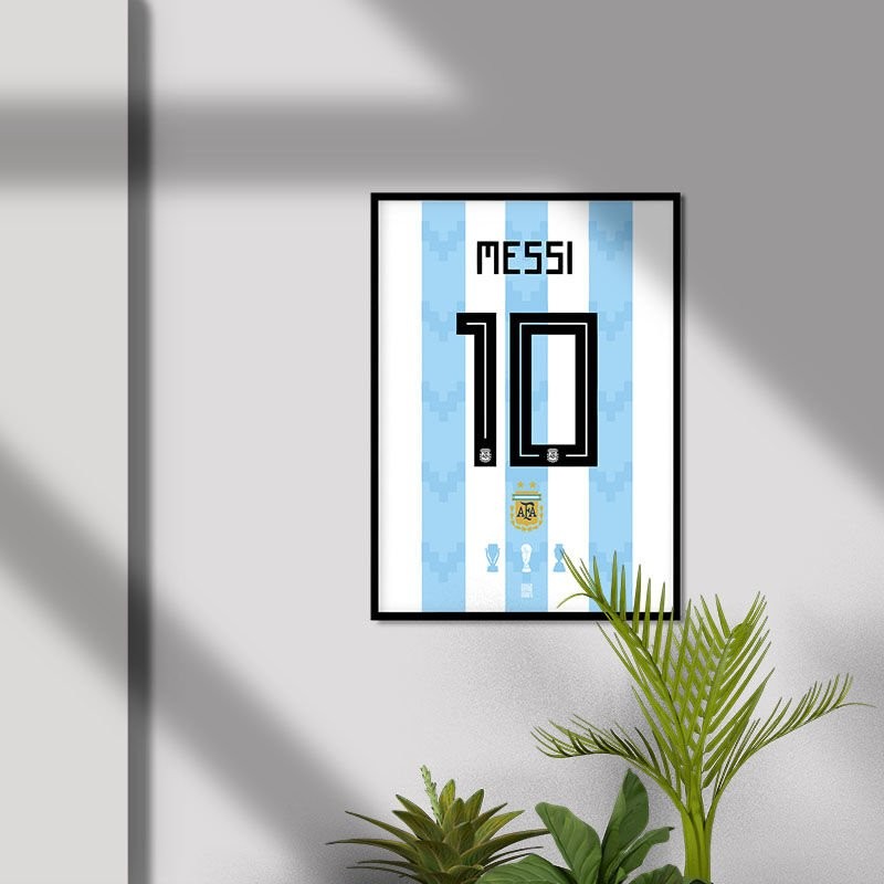 Lionel Messi 2018 Dünya Kupası Poster
