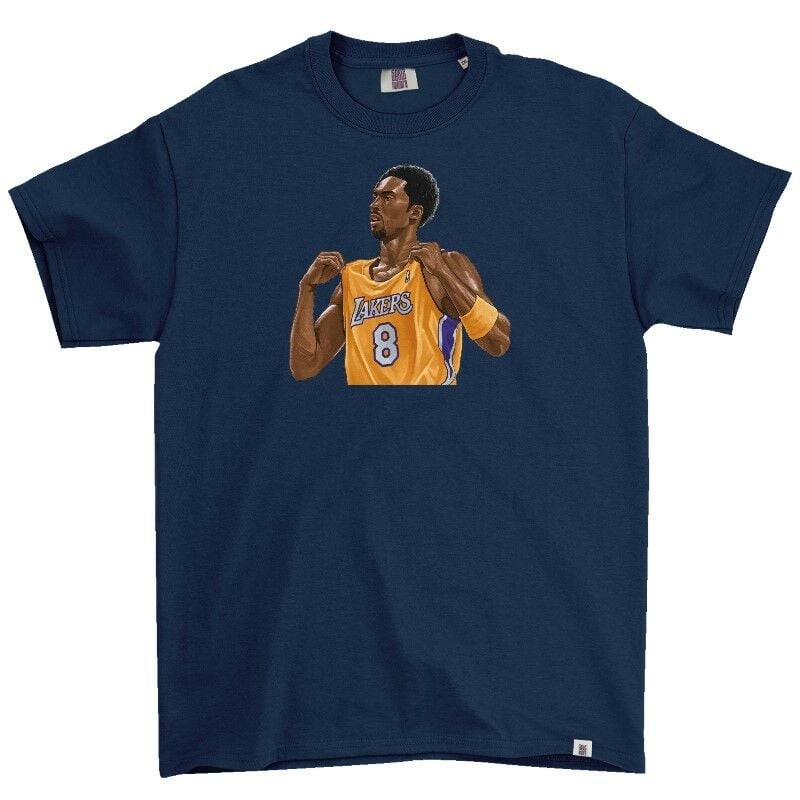 Kobe Bryant Lakers İllüstrasyon Tişört
