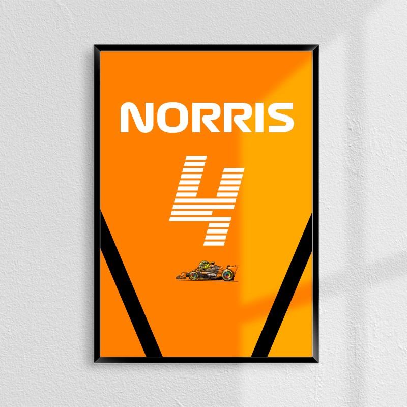 Lando Norris 4 Poster