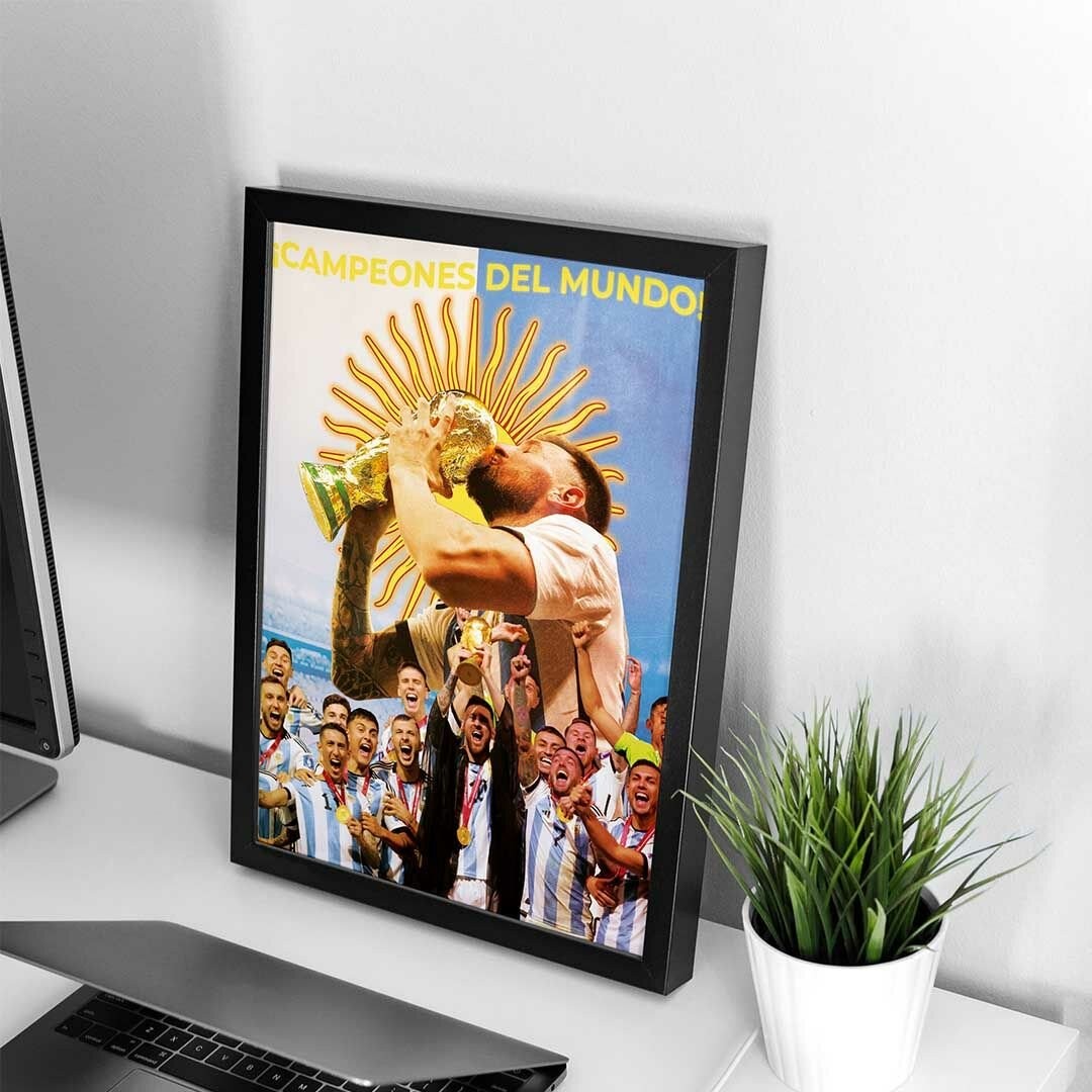 Arjantin Campeones Del Mundo Poster