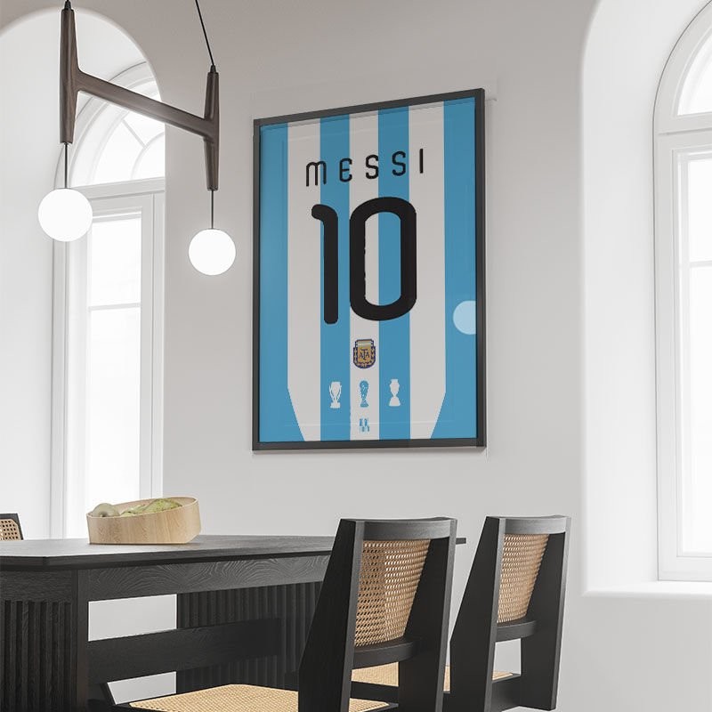 Lionel Messi 2010 Dünya Kupası Poster