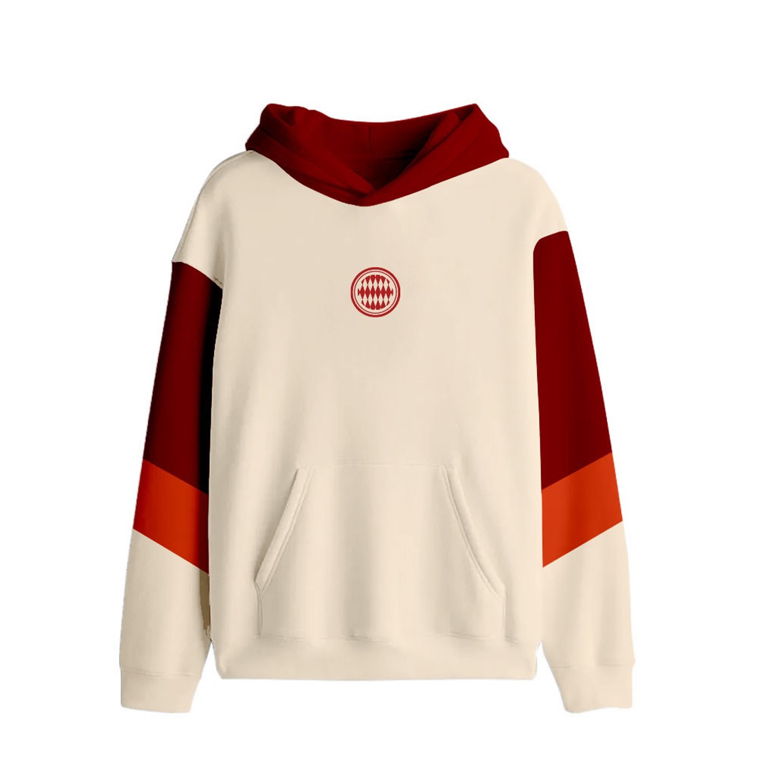 Münih Parçalı Hoodie