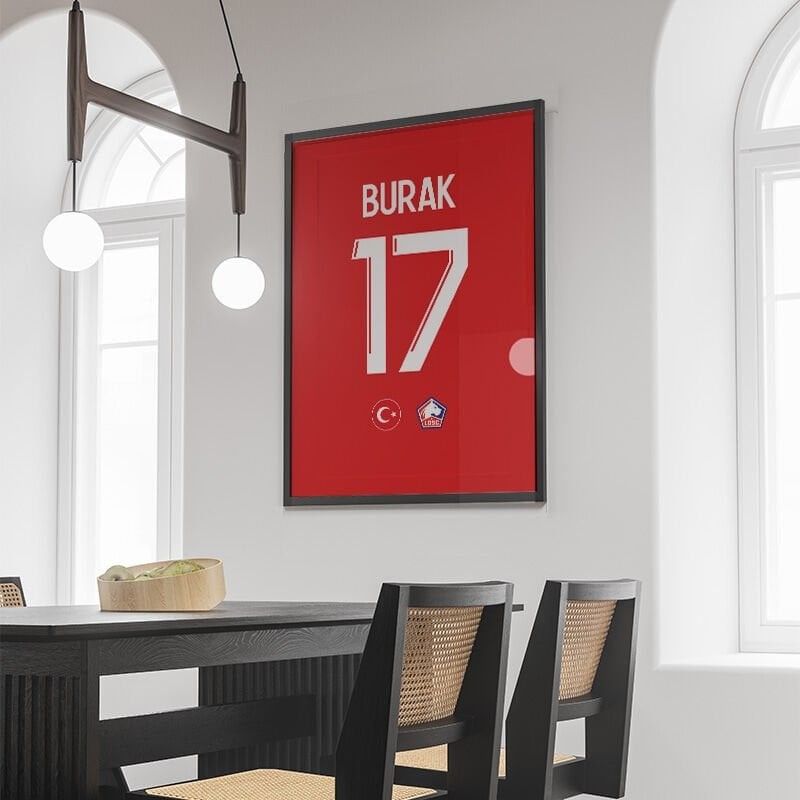 Burak Yılmaz Fransa Forma Poster