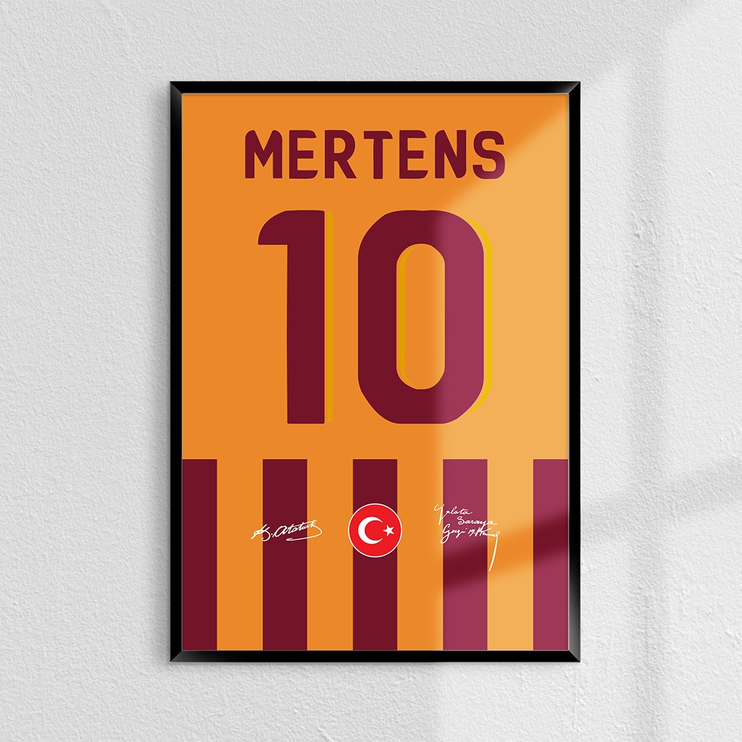 Dries Mertens Cumhuriyet Forma Poster