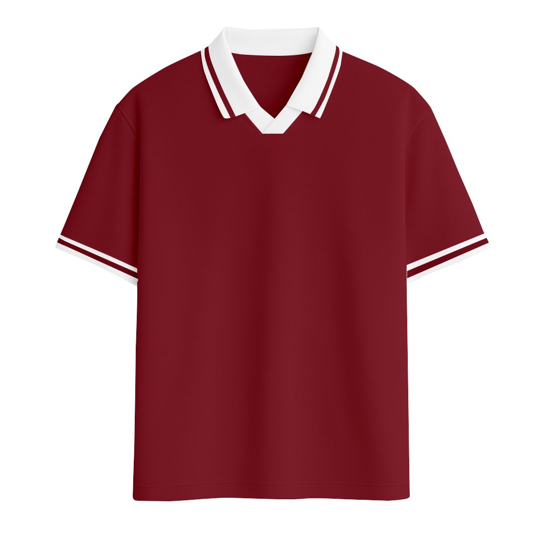 Bordo Oversize Forma Tişört