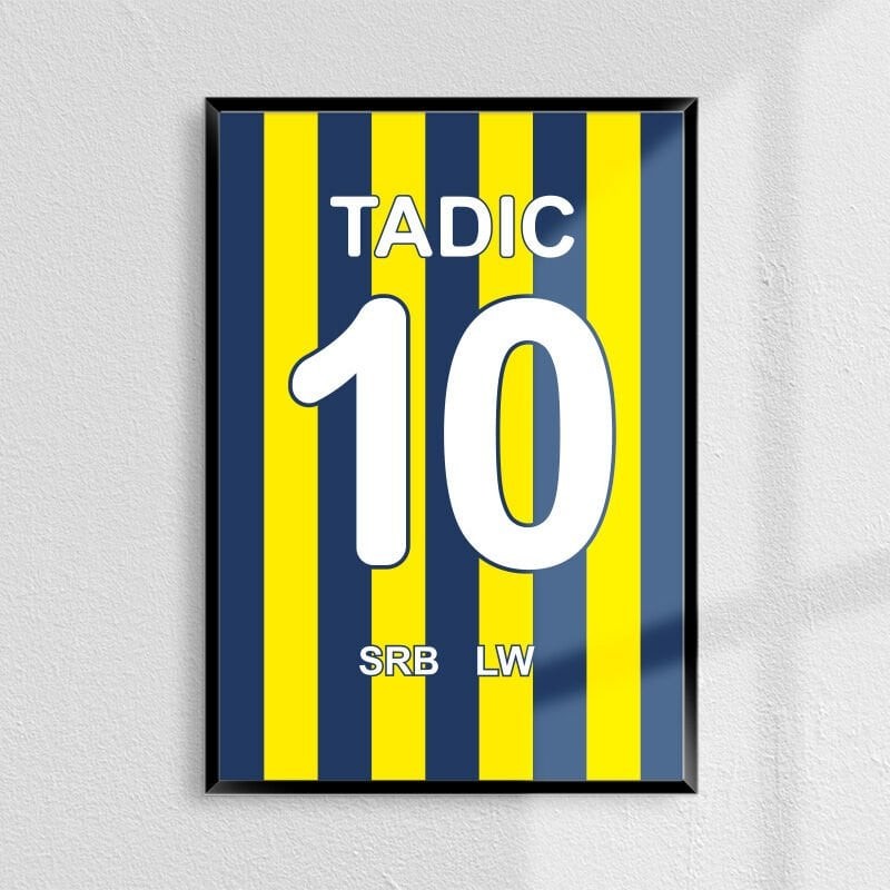 Dušan Tadić 10 Forma Poster