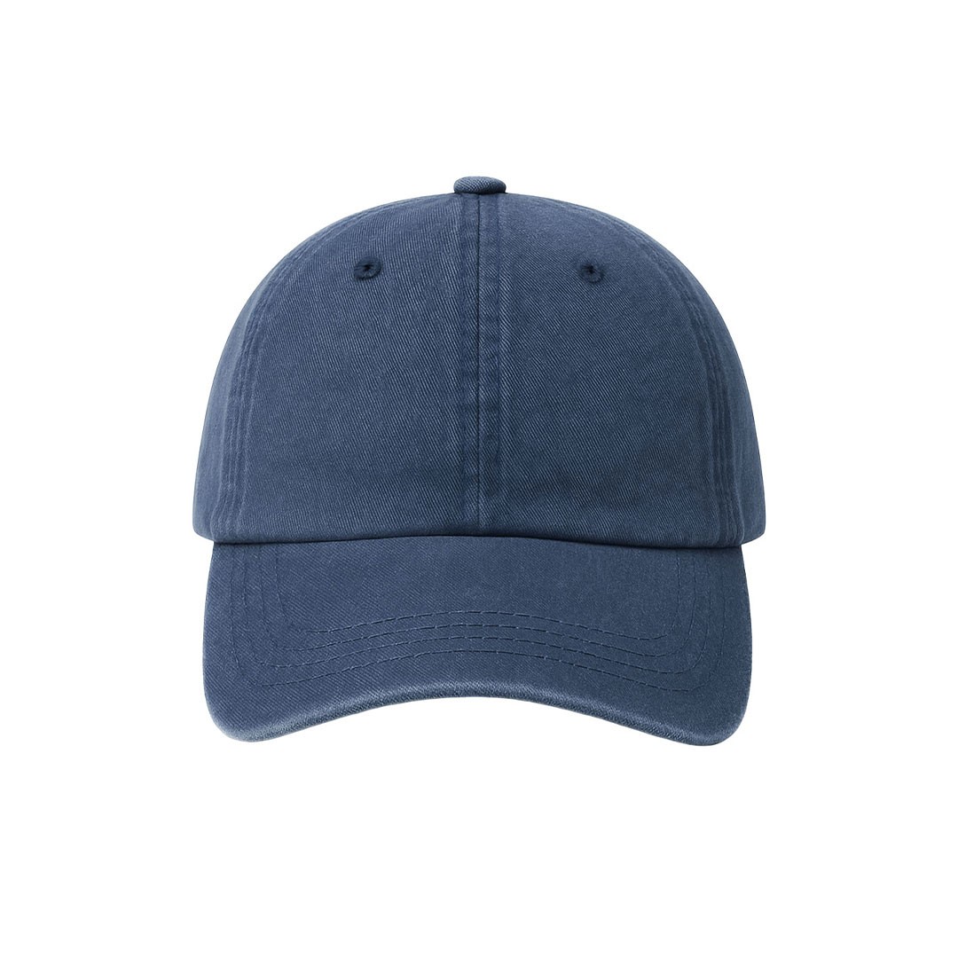 Acid Wash Yıkamalı Şapka - LACİVERT