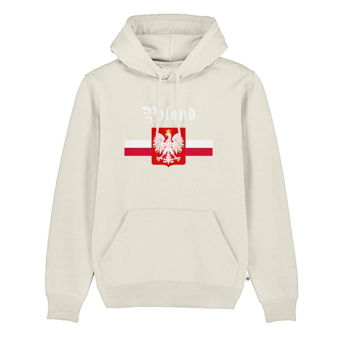 Polonya Dünya Kupası 2022 Font Sweatshirt