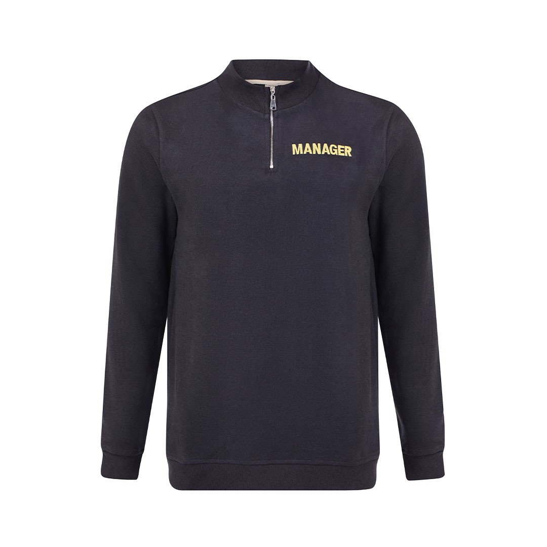 Manager Yarım Fermuarlı Premium Sweatshirt