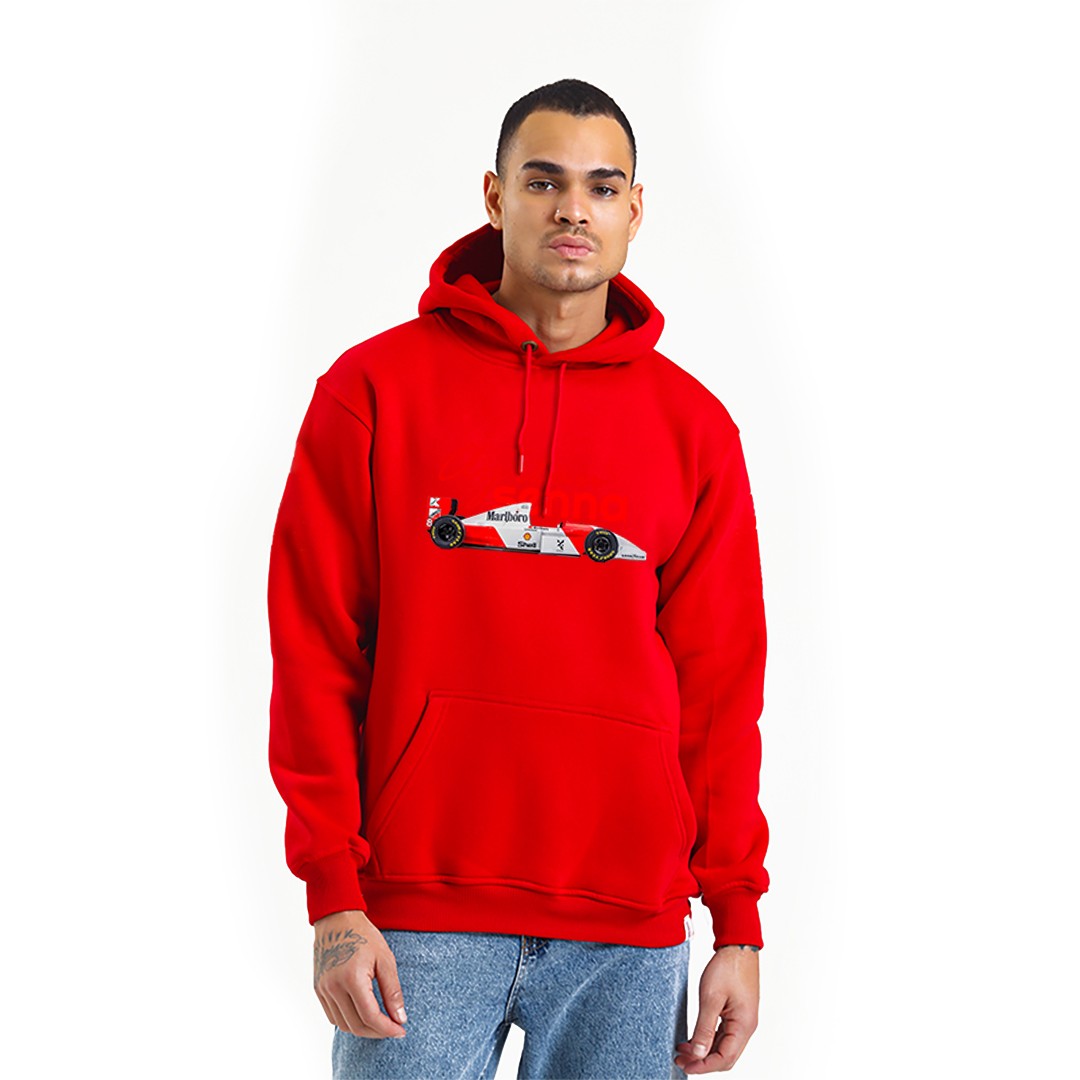 Ayrton Senna mza Sweatshirt Sekiz8Numara