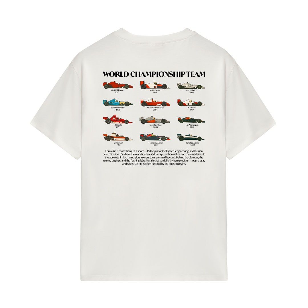 World Championship Team Oversize Tişört