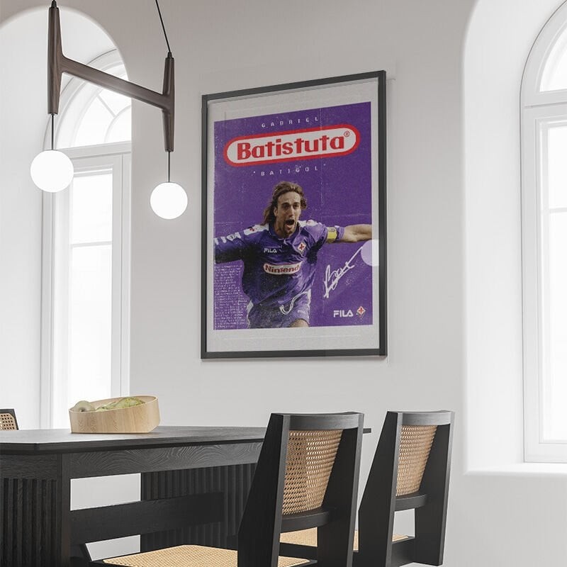 Batistuta Unutulmazlar Serisi Poster