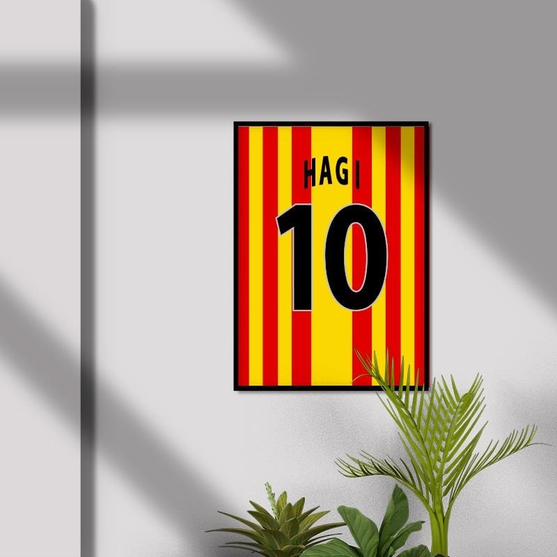 Gheorghe Hagi Forma Poster