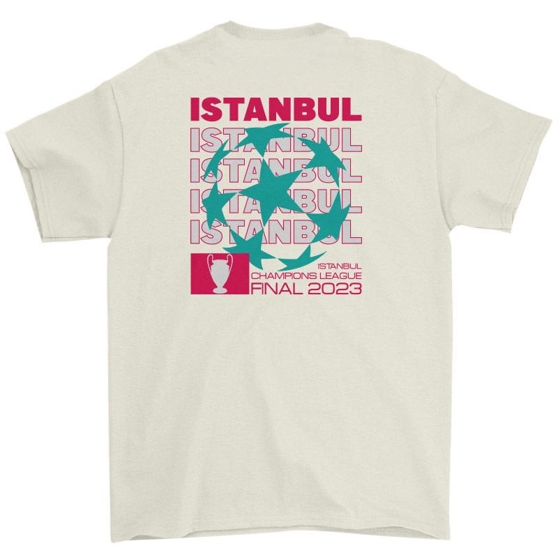 Sırt Baskılı İstanbul Final Tişört