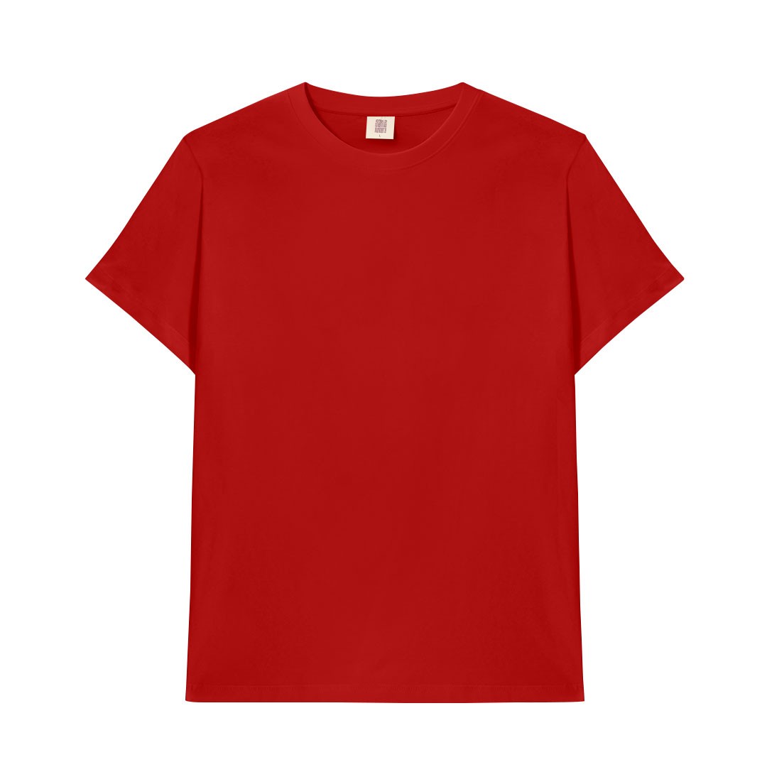 Kırmızı Basic Regular Tişört