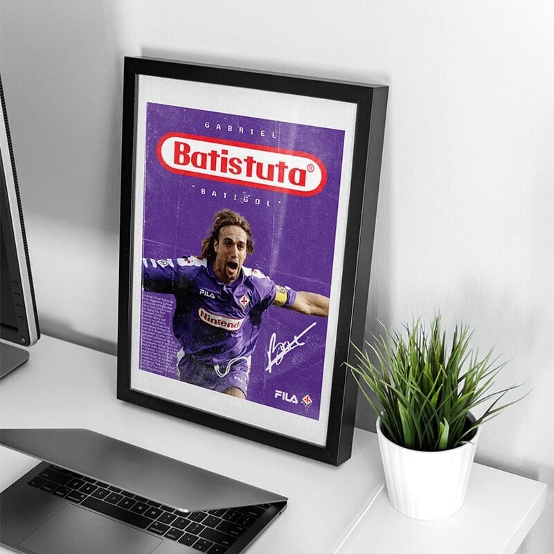 Batistuta Unutulmazlar Serisi Poster