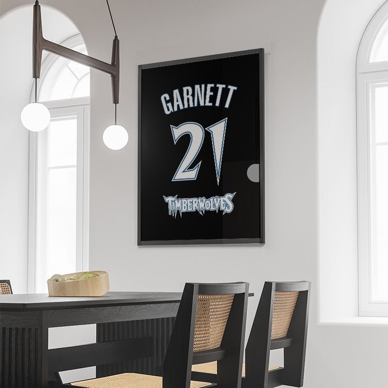 Kevin Garnett Forma Poster