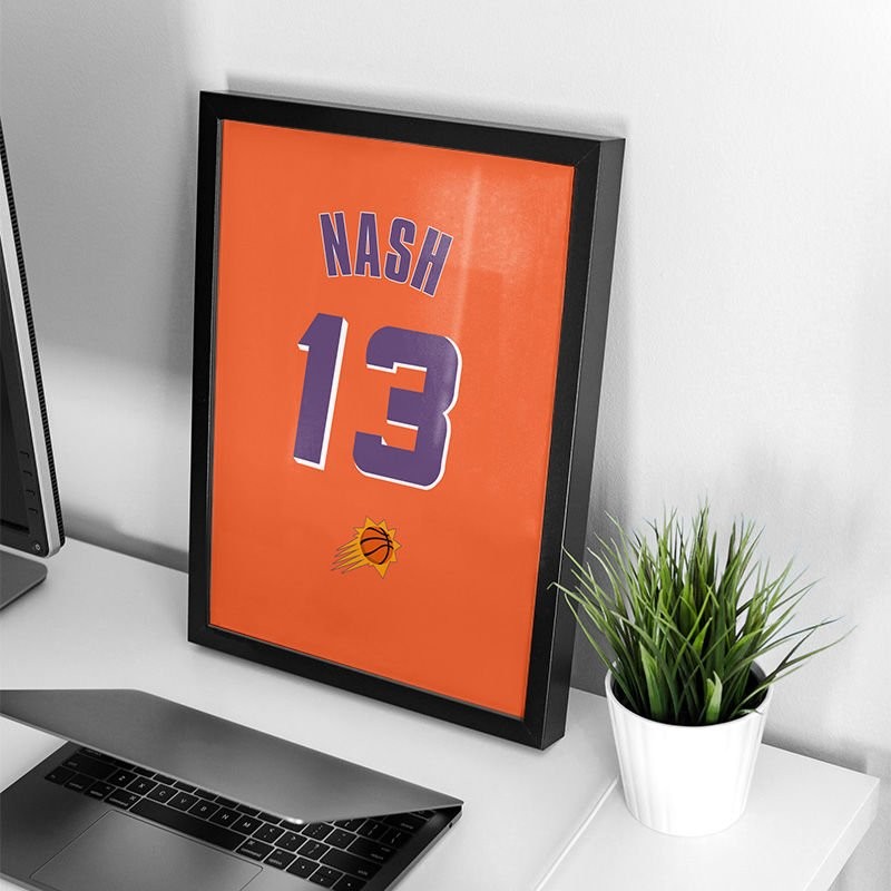 Steve Nash Basketbol Forma Poster