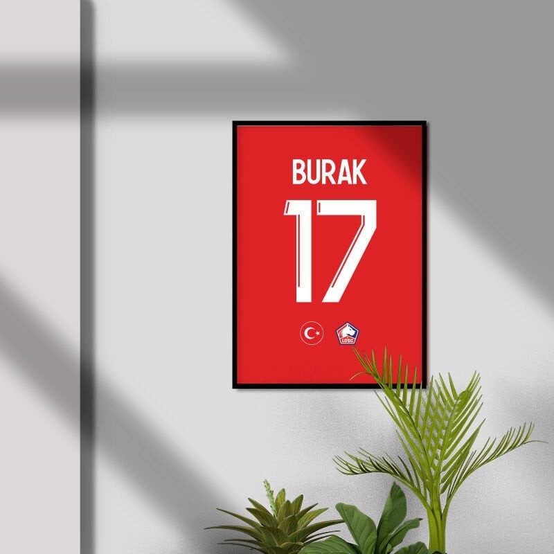 Burak Yılmaz Fransa Forma Poster