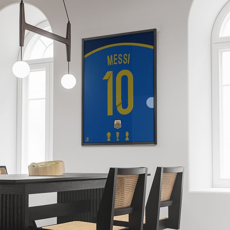 Lionel Messi 2014 Dünya Kupası Poster