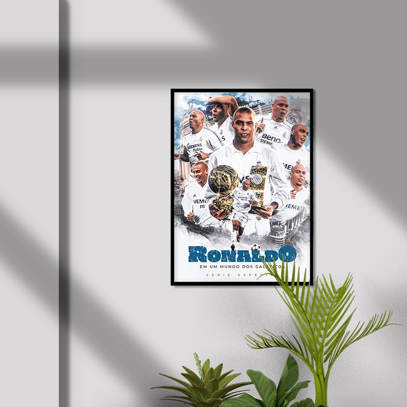 Ronaldo Madrid Fenotablo Poster