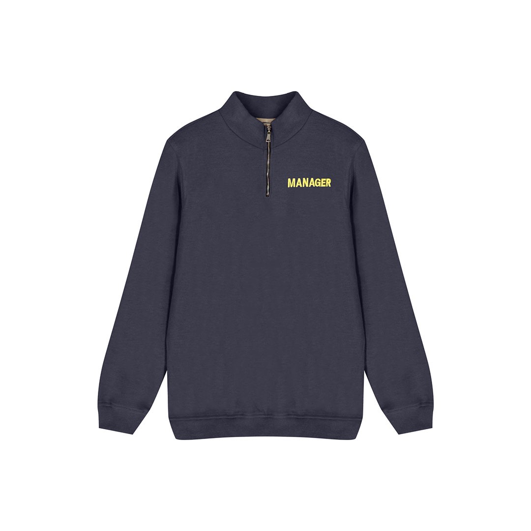 Manager Yarım Fermuarlı Premium Sweatshirt