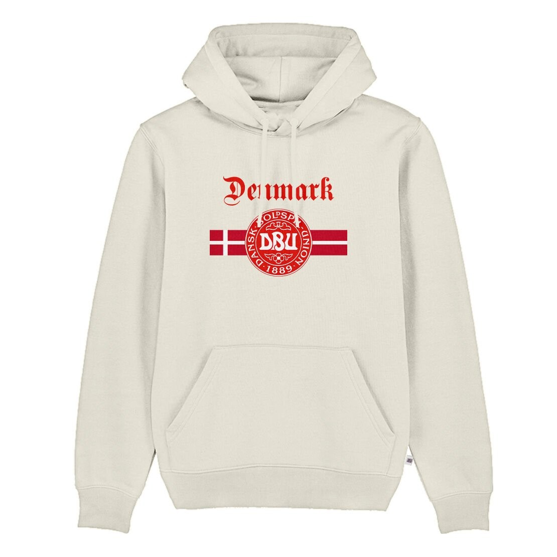 Danimarka Dünya Kupası 2022 Font Sweatshirt
