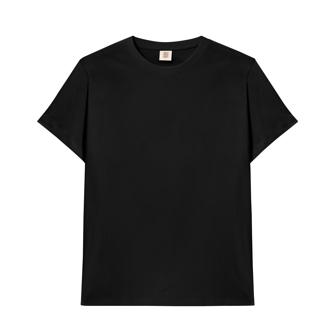 Siyah Basic Regular Tişört