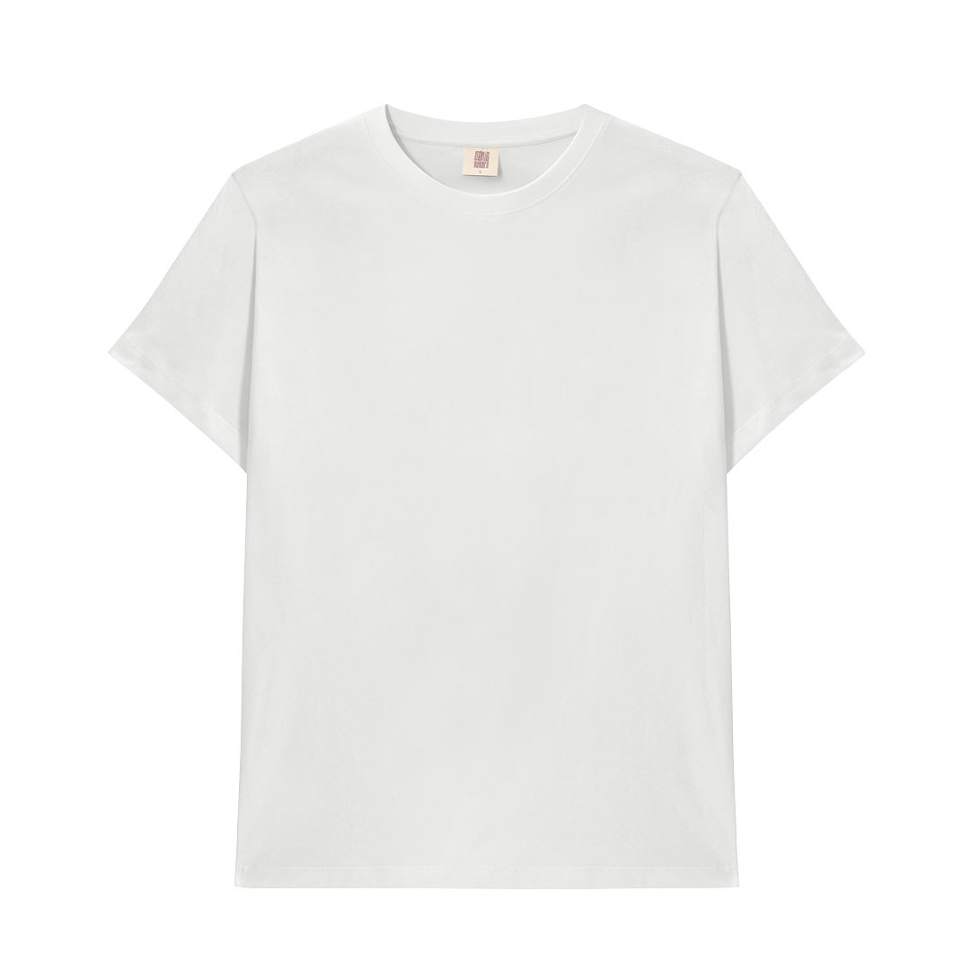 Ekru Basic Regular Tişört